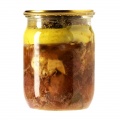 Canned stewed meat