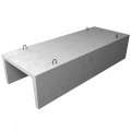 Reinforced concrete trays