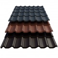 Metal tile roofing