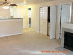 2BR 2BA apt, Master bedroom w/ 2 Closets, LUX kitchen, Cozy fireplace