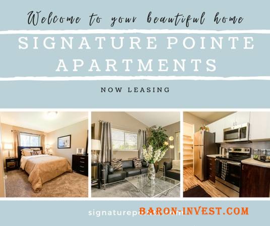 A home close to your favorite spots! Lease now @Signature Pointe!