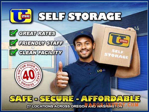 DRIVE UP UNITS AVAILABLE! U-Store Self Storage
