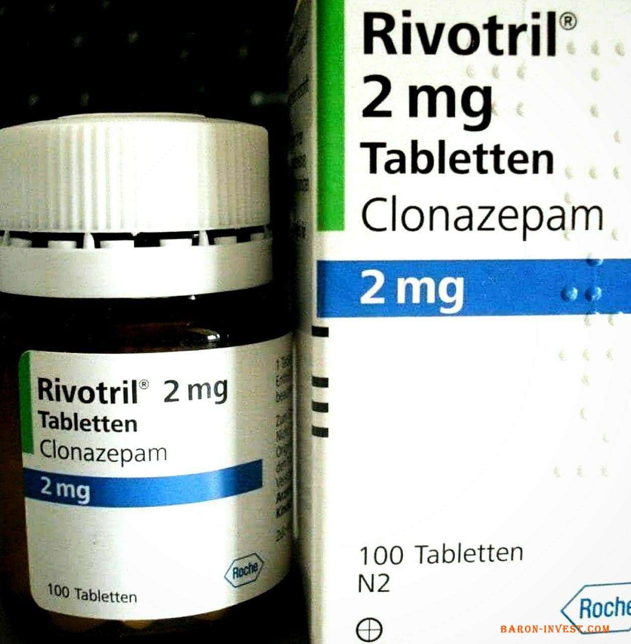Rivotril® clonazepam Ривотрил клоназепам
