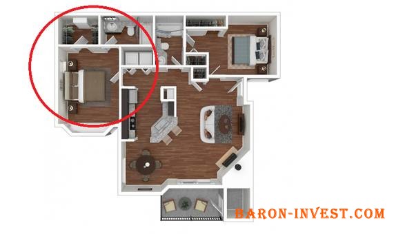 Shared 2 bedroom 2 ba apartment (master bedroom or regular room avail)