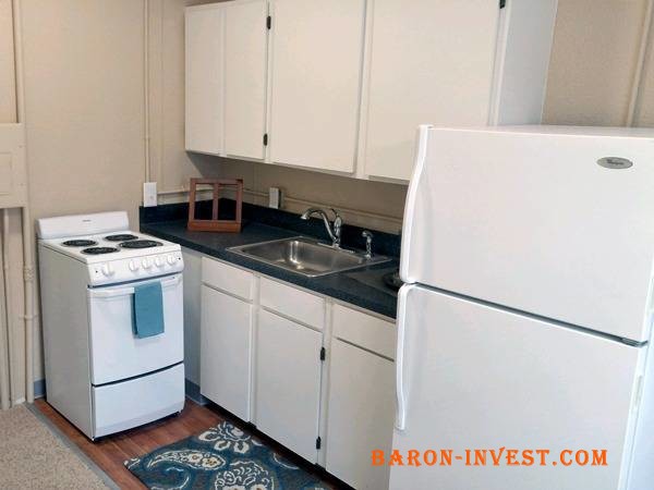 Studio :: Located in Belltown :: Kitchen has it all :: Onsite laundry