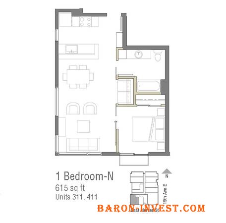SW top floor corner unit w/ 1 month FREE! Tour now at Stream Fifteen!